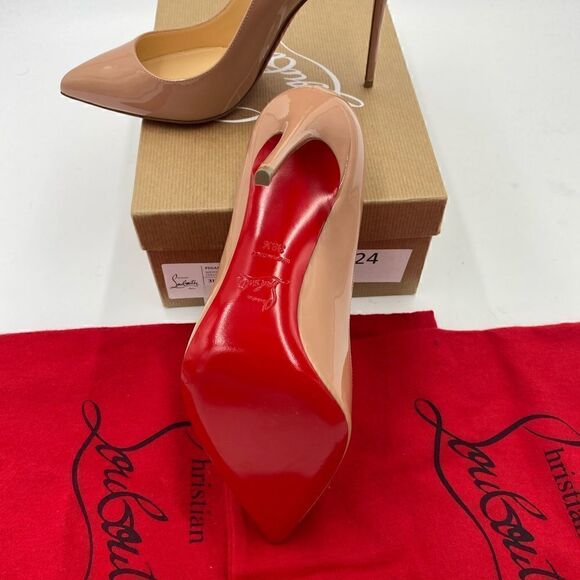 SOLD!!!!    Women’s Christian Louboutin Pigalle Follies size 38.5 made in Italy - Picture 6 of 8